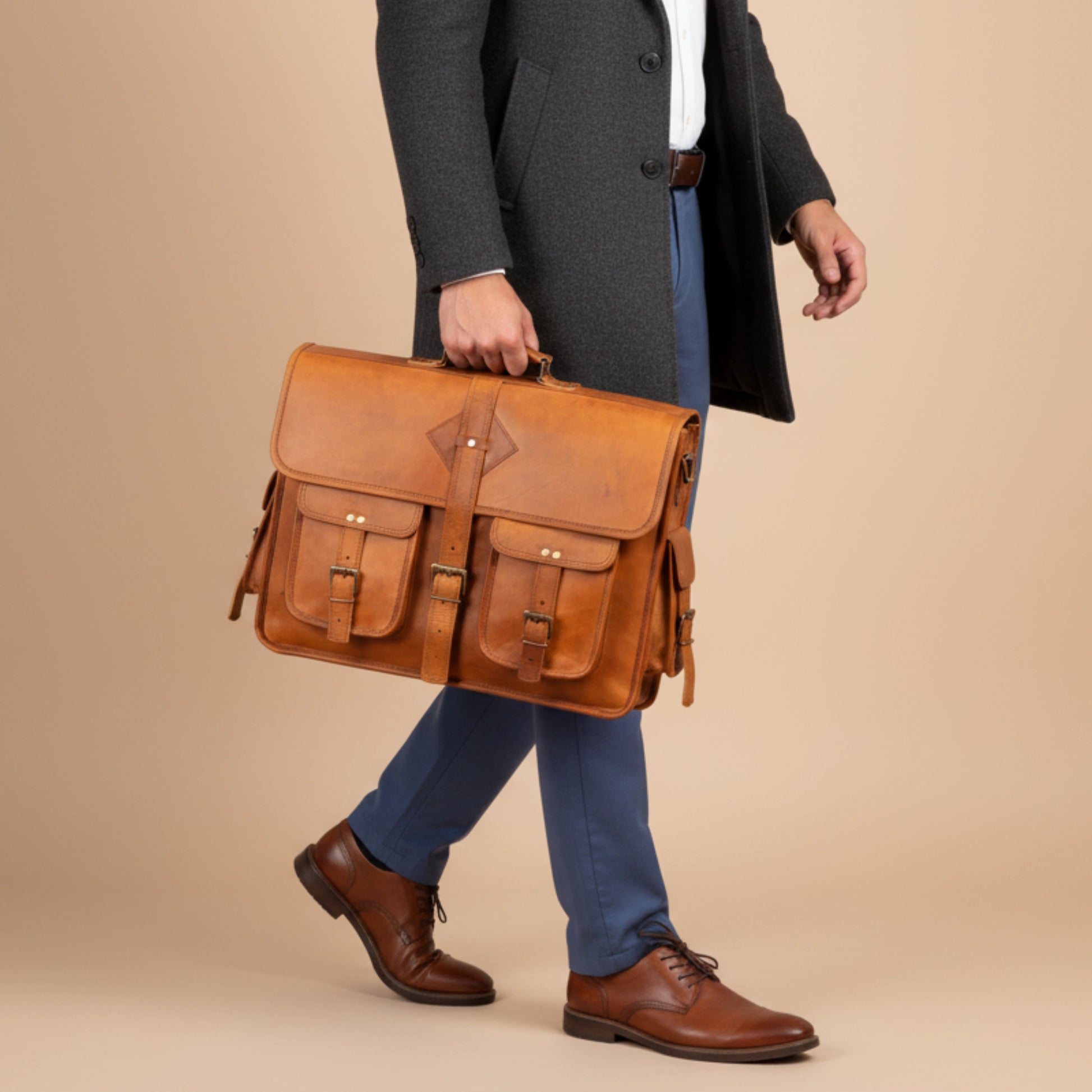 018 Leather Briefcase