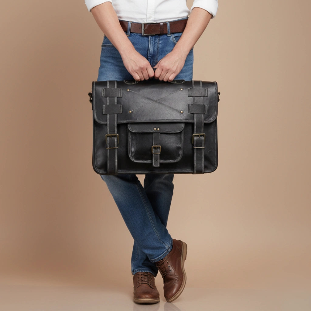 007 Leather Briefcase