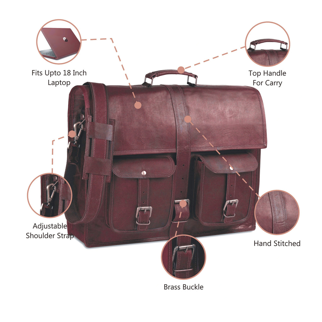 005 Leather Briefcase
