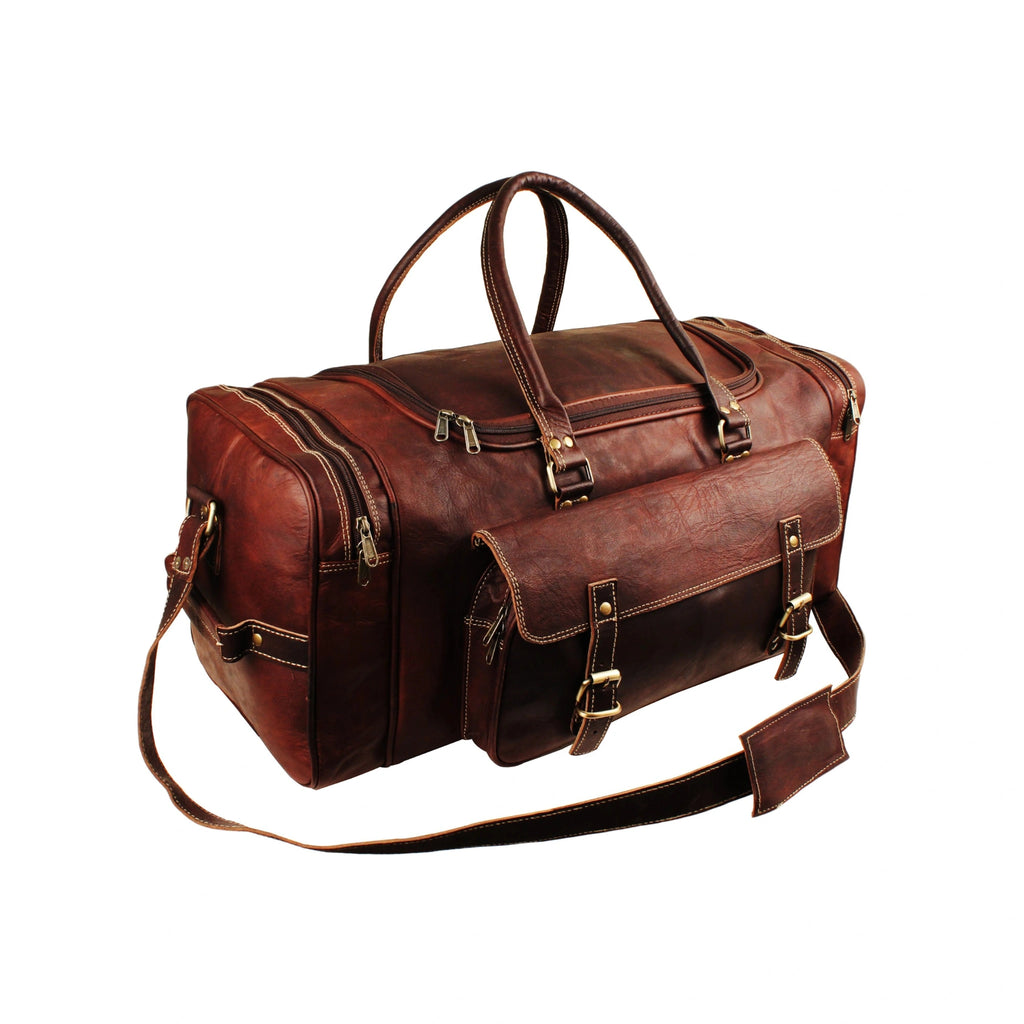 Leather Pioneer Duffle Bag