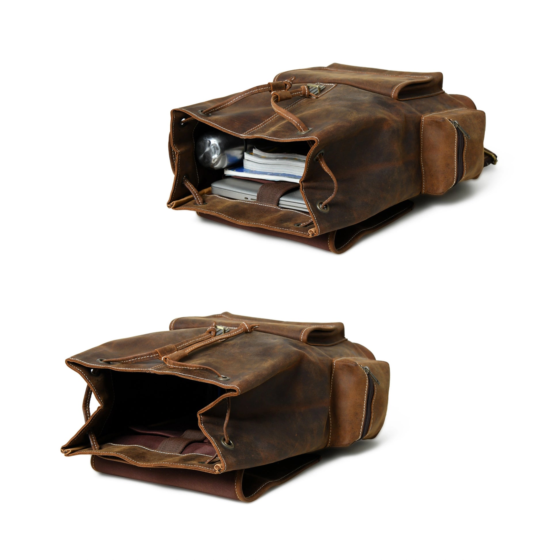 002 Leather Backpack