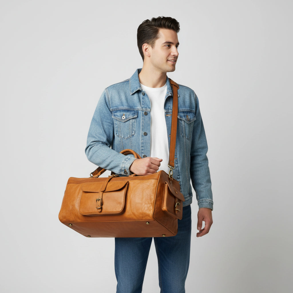 Leather Mesa All-Terrain Duffle