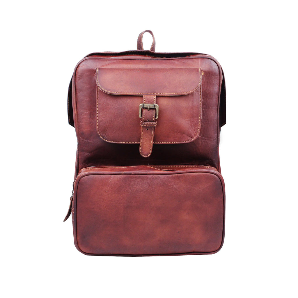 018 Leather Backpack