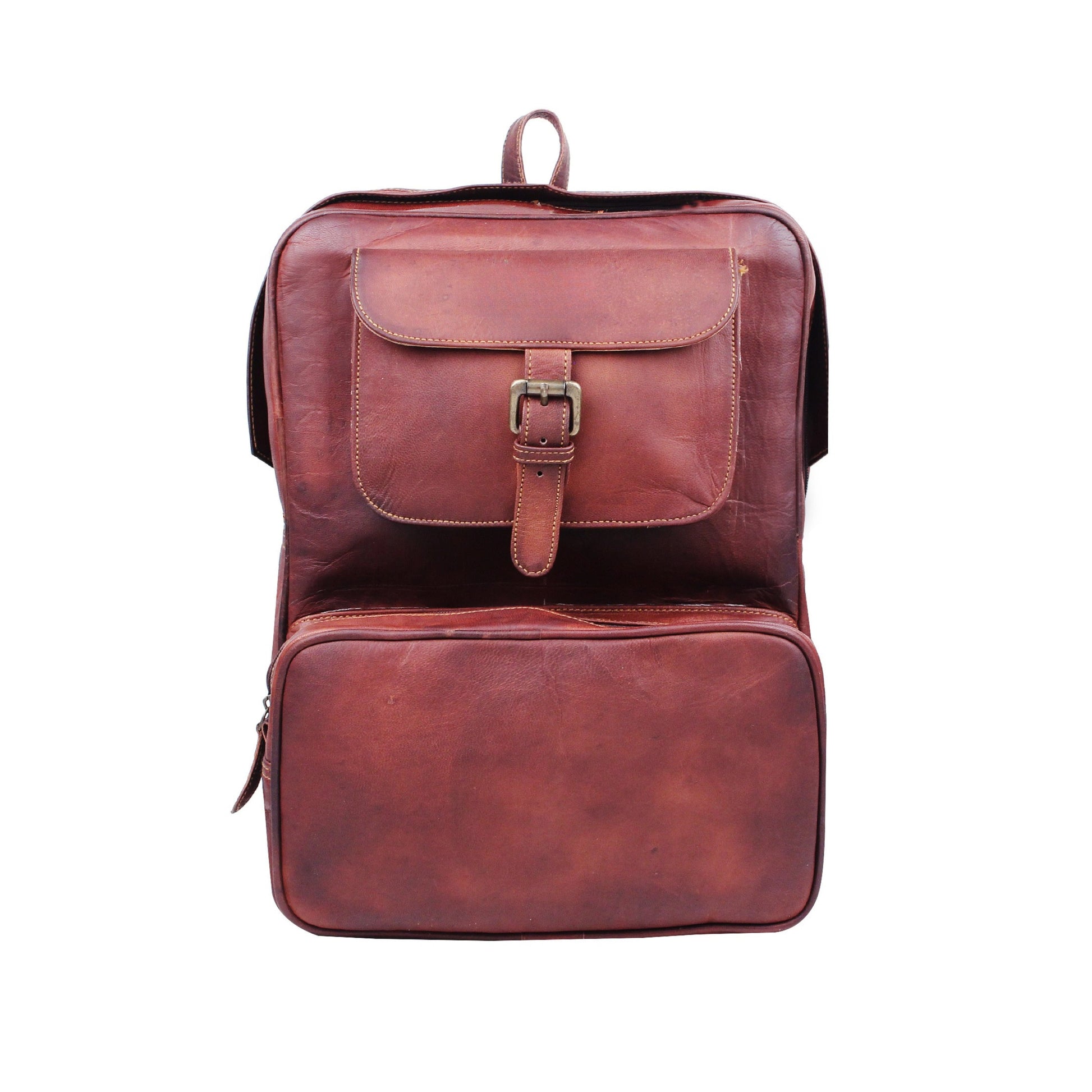 018 Leather Backpack