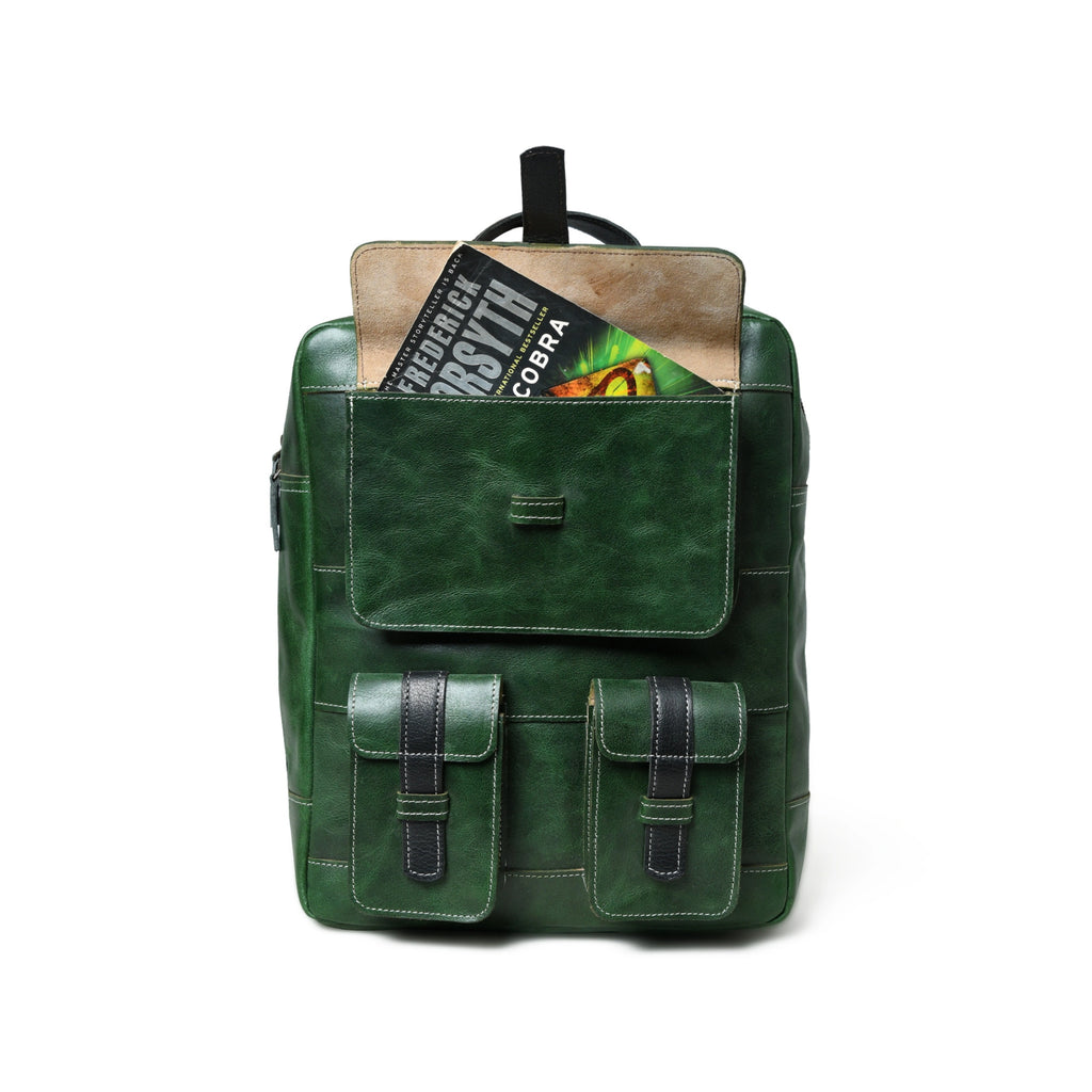 004 Leather Backpack