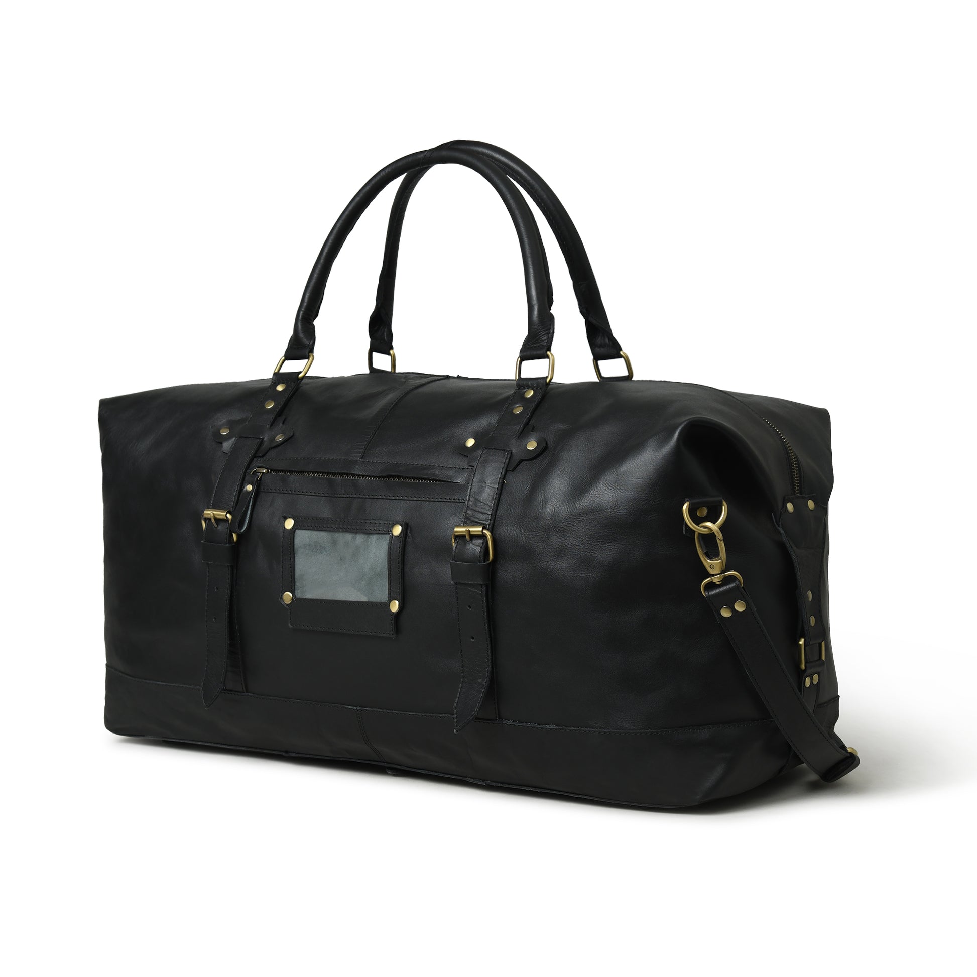 009 Leather Duffel Bag