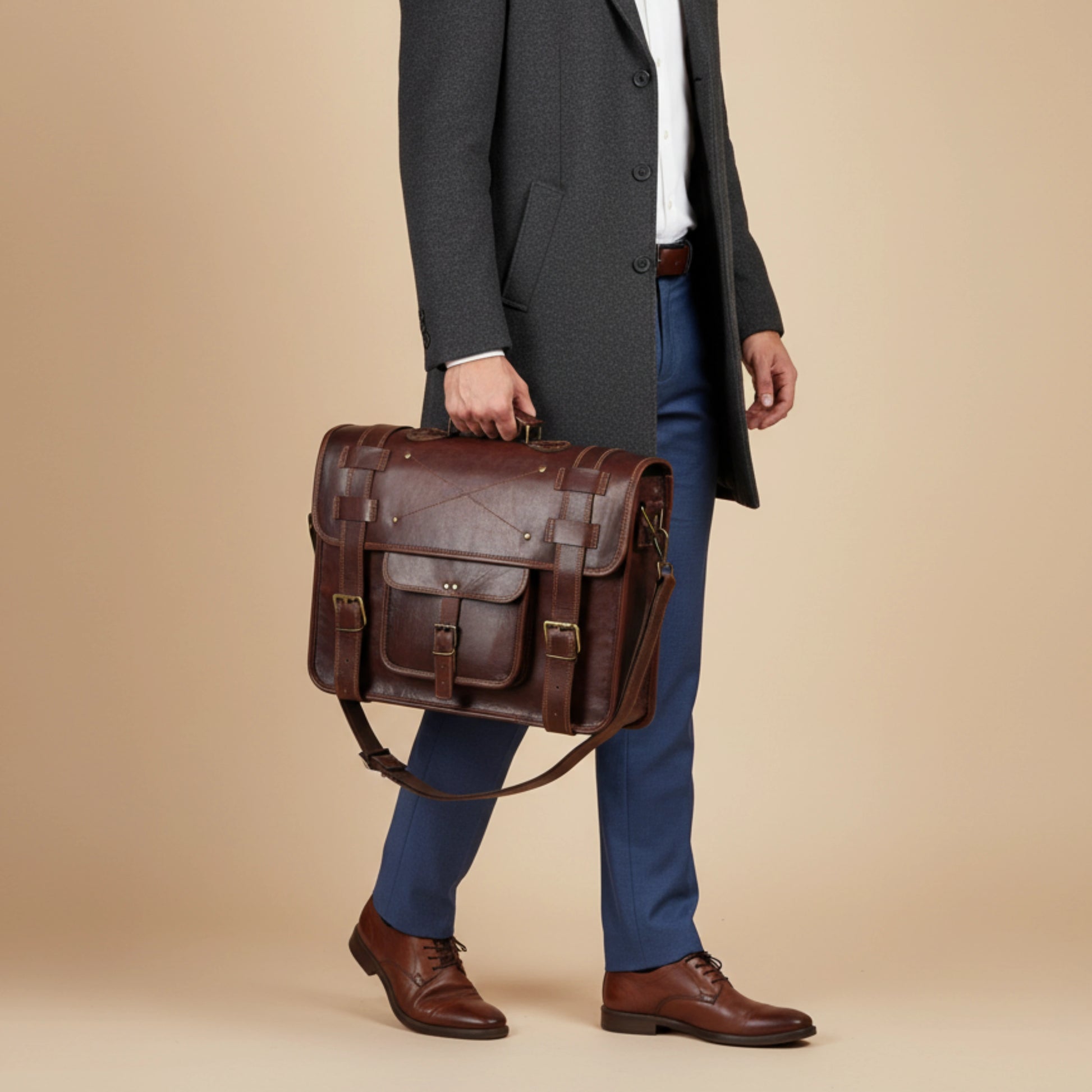 002 Leather Briefcase