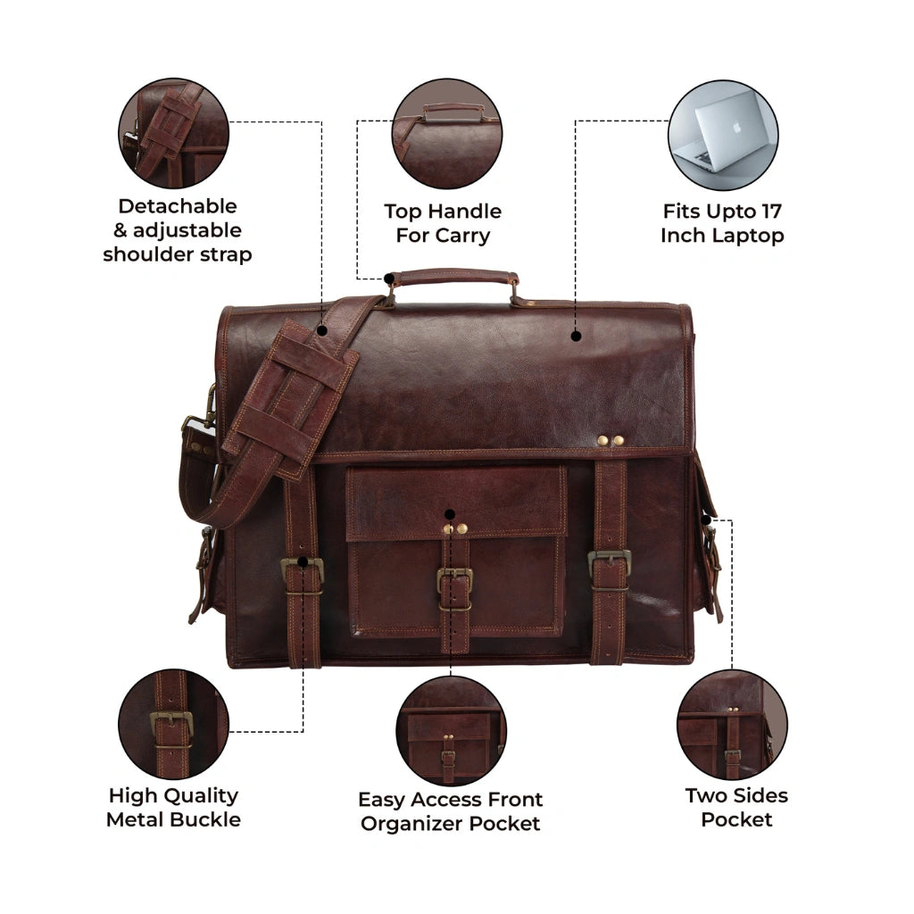 010 Leather Briefcase