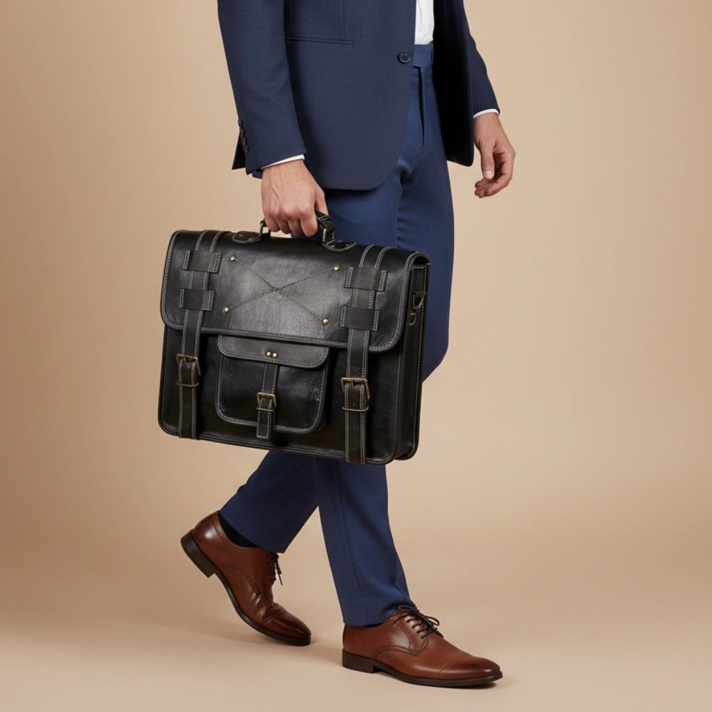 007 Leather Briefcase