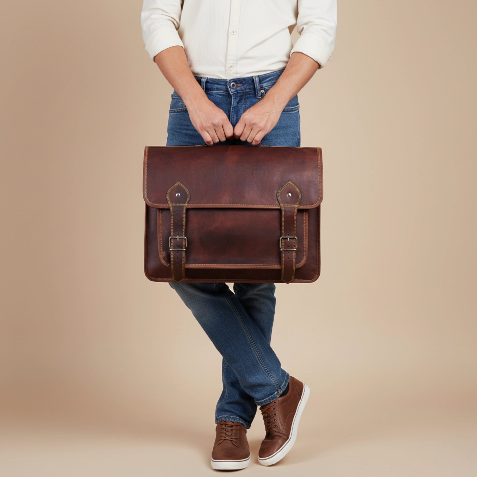 004 Leather Briefcase