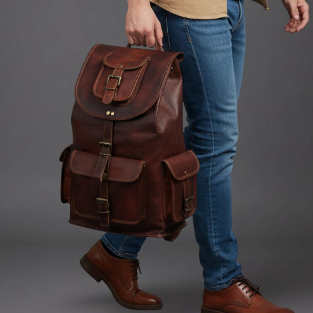 023 Leather Backpack