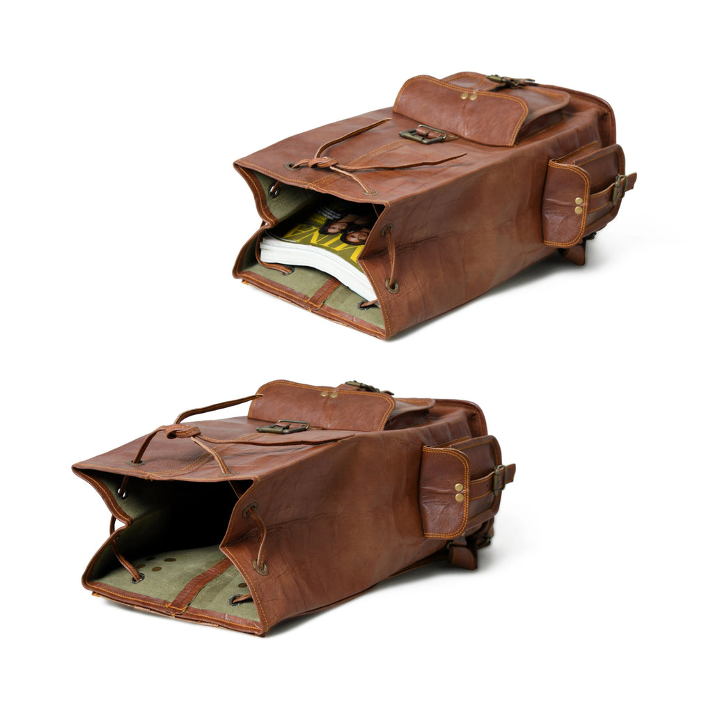 022 Leather Backpack