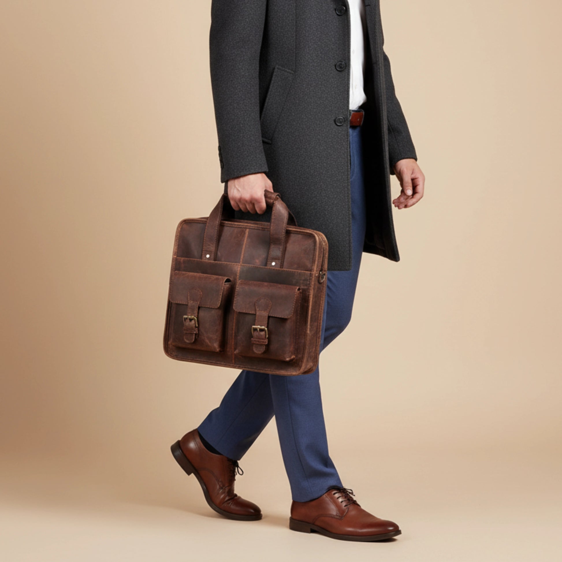 029 Leather Briefcase
