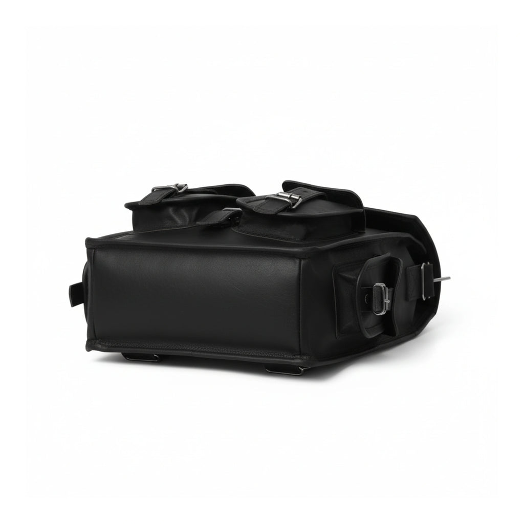 014 Leather backpack