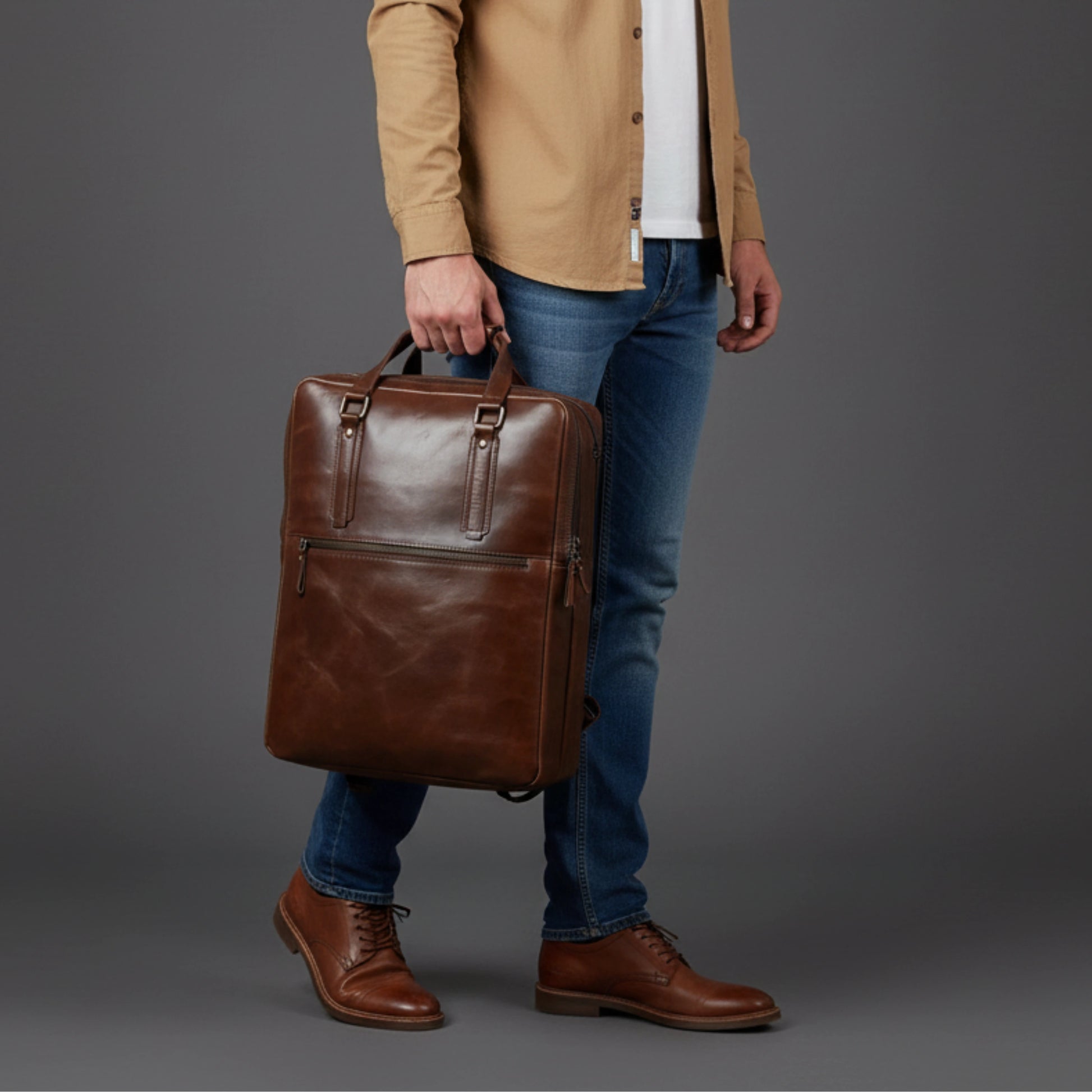 011 Leather Backpack