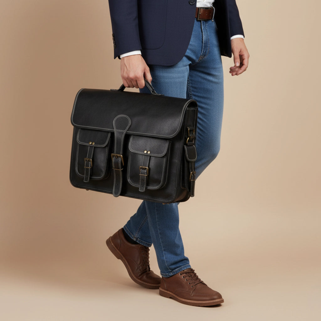 011 Leather Briefcase