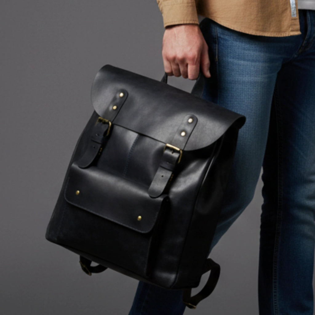 019 Leather Backpack