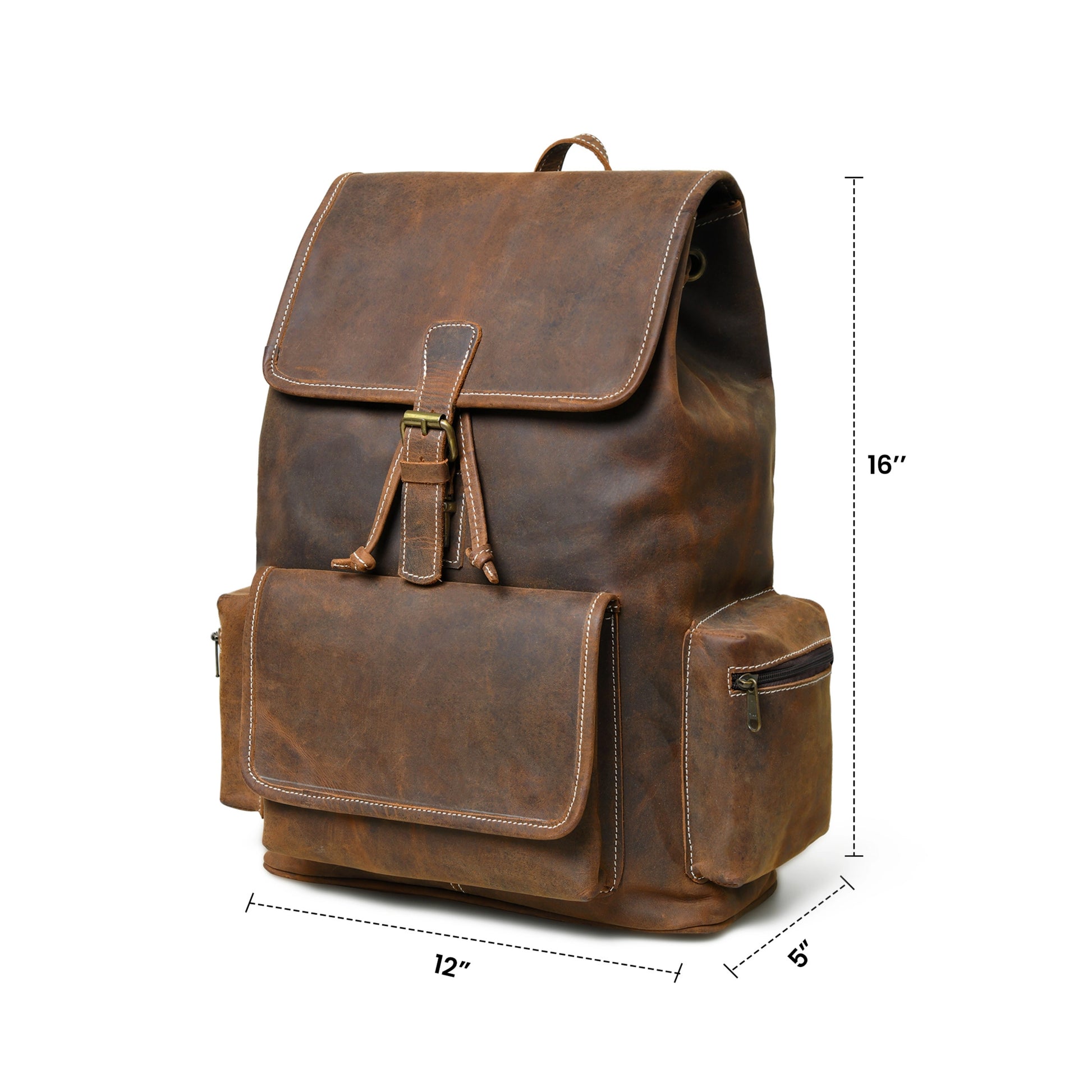 002 Leather Backpack