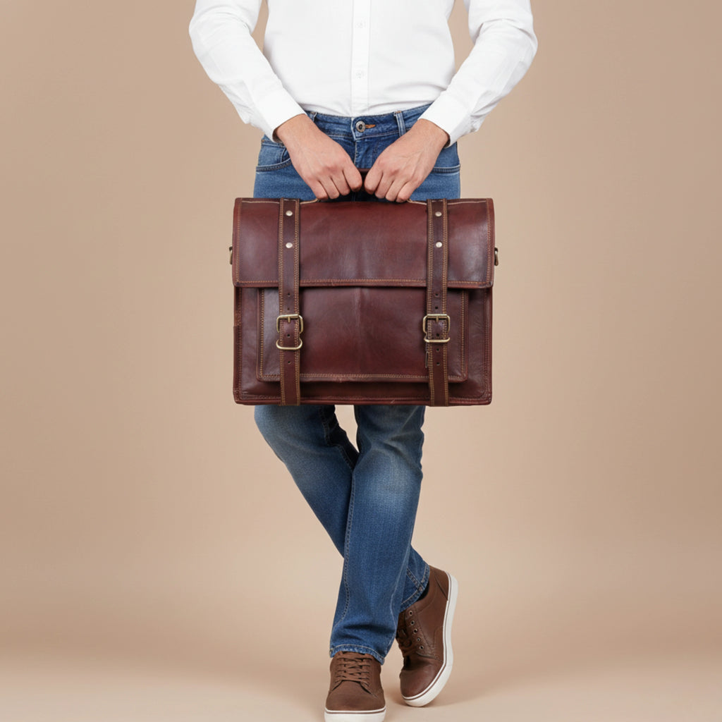 022 Leather Briefcase