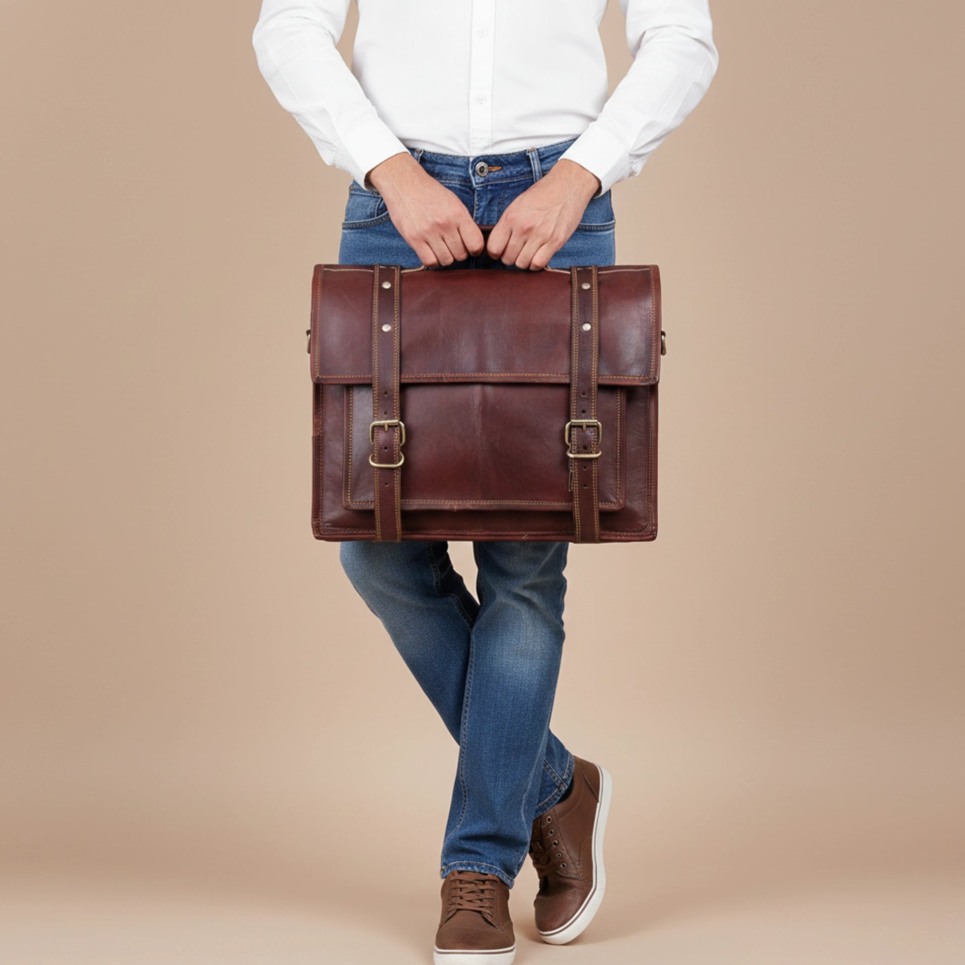 022 Leather Briefcase