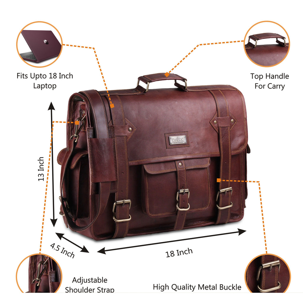 017 Leather Briefcase