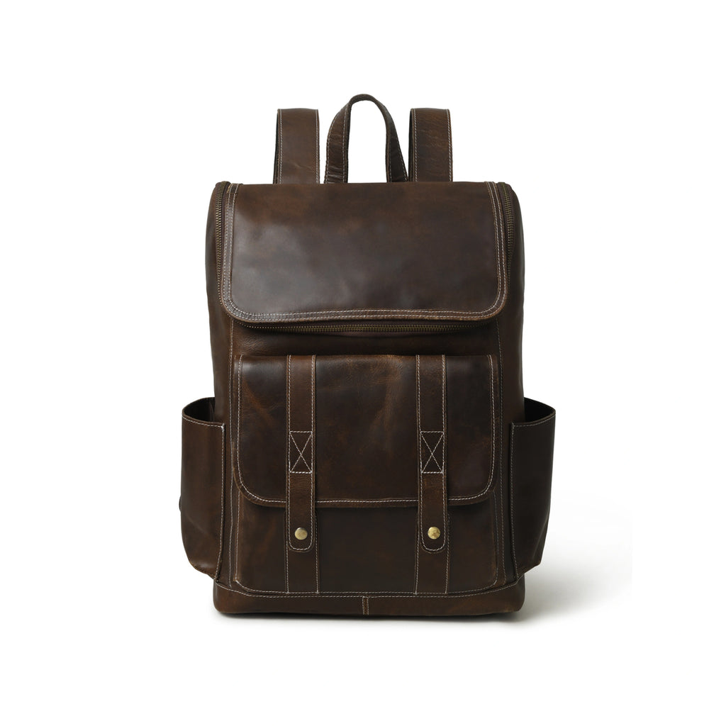 atlas backpack leather best leather explorer backpack in USA by IND Leather