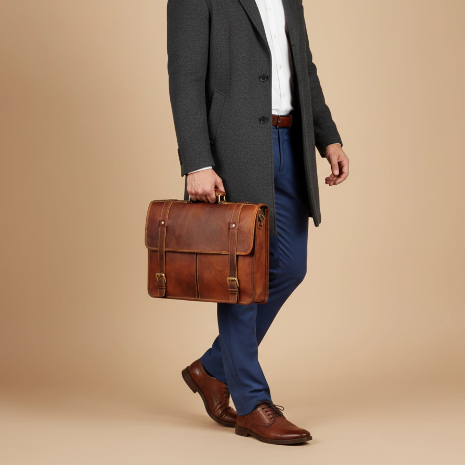 021 Leather Briefcase