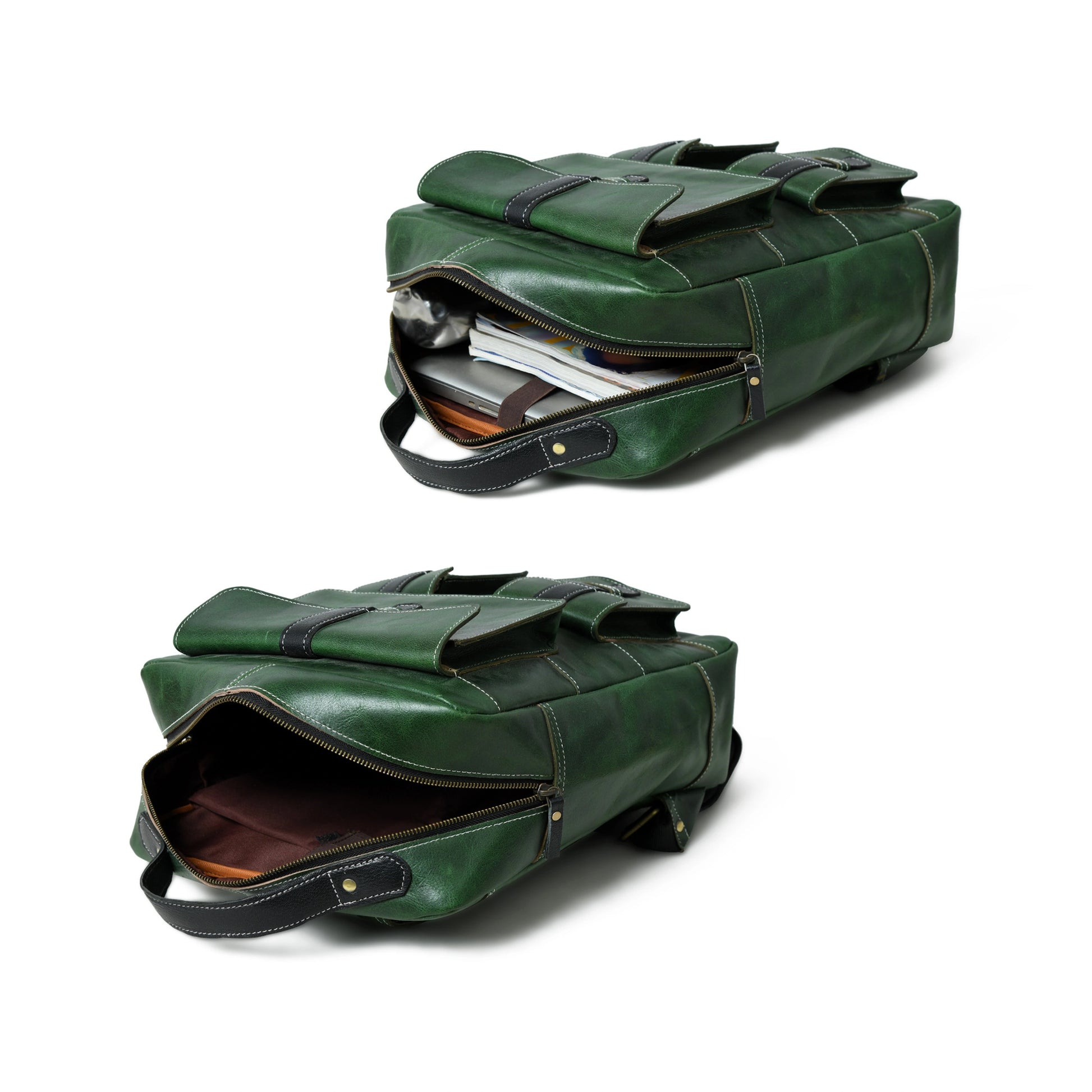 004 Leather Backpack