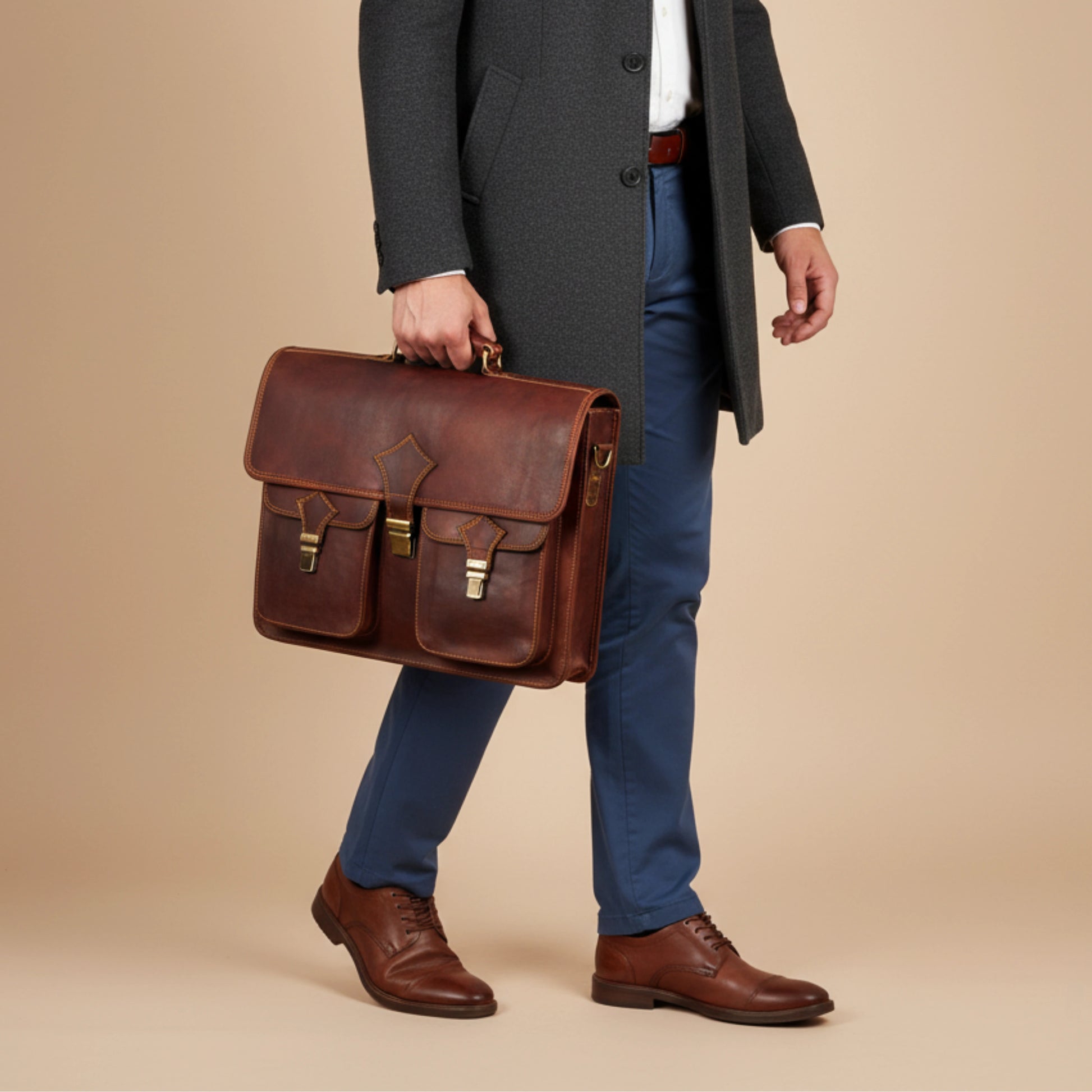 019 Leather Briefcase
