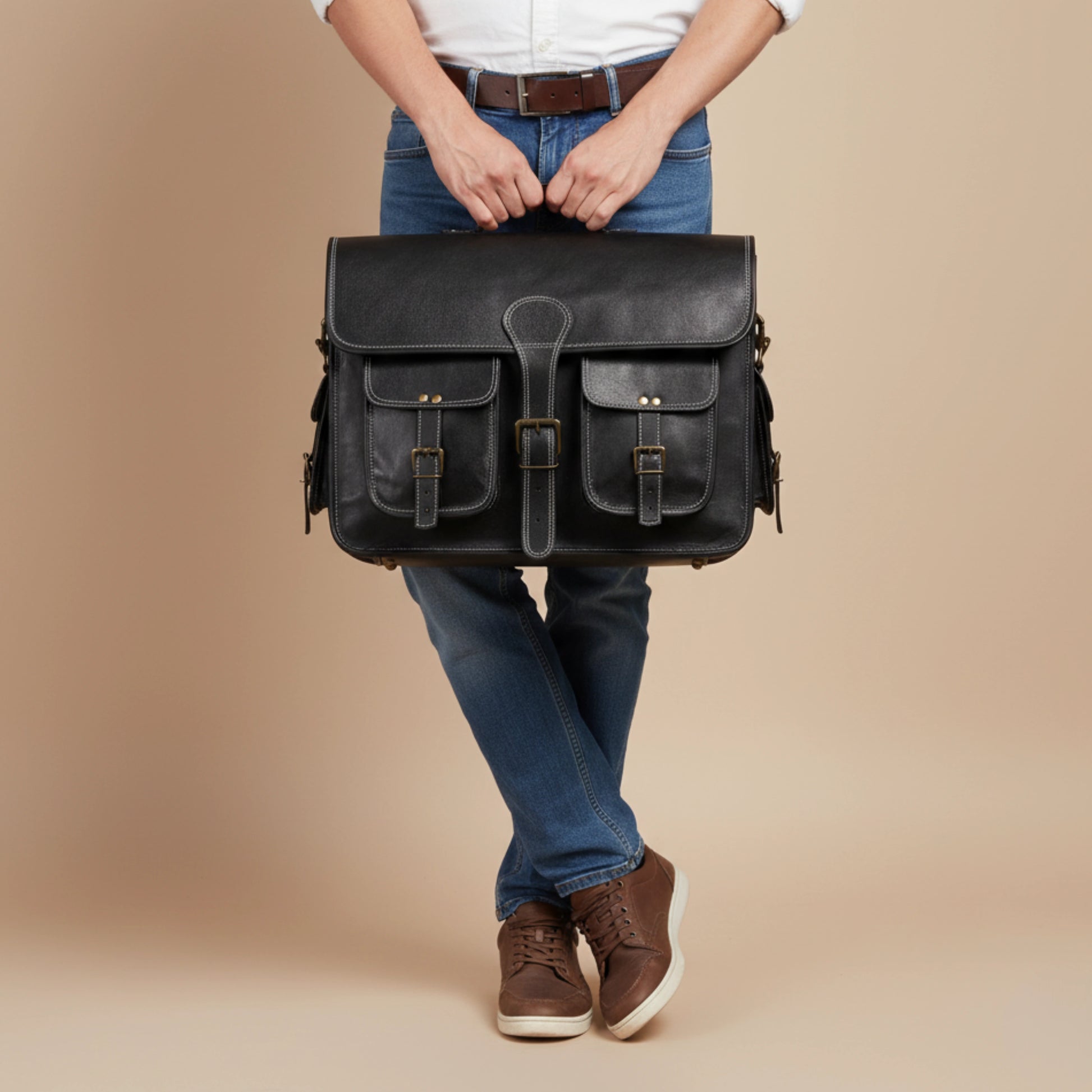 011 Leather Briefcase