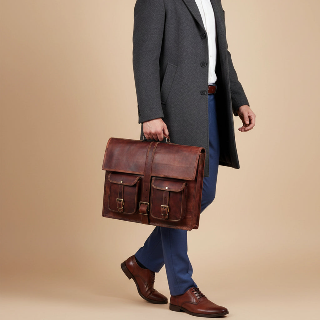 005 Leather Briefcase