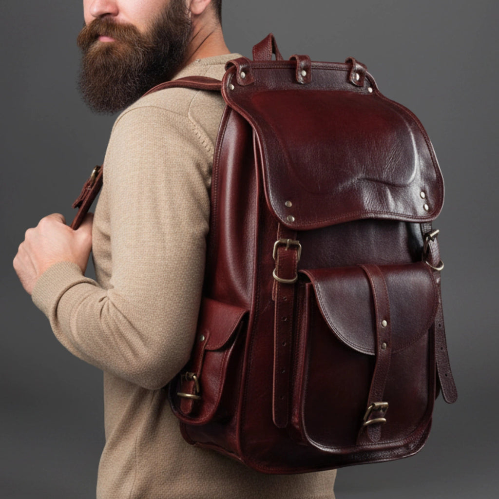 012 Leather Backpack