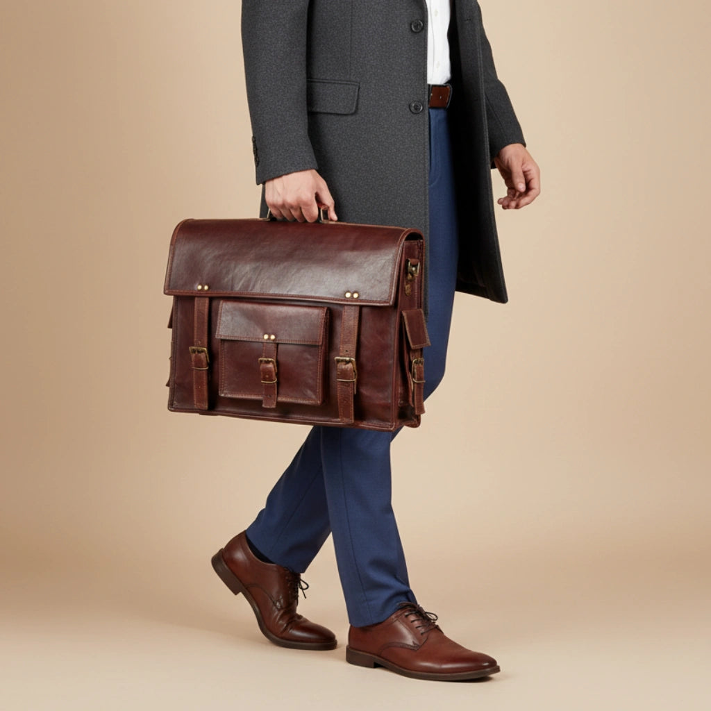 010 Leather Briefcase