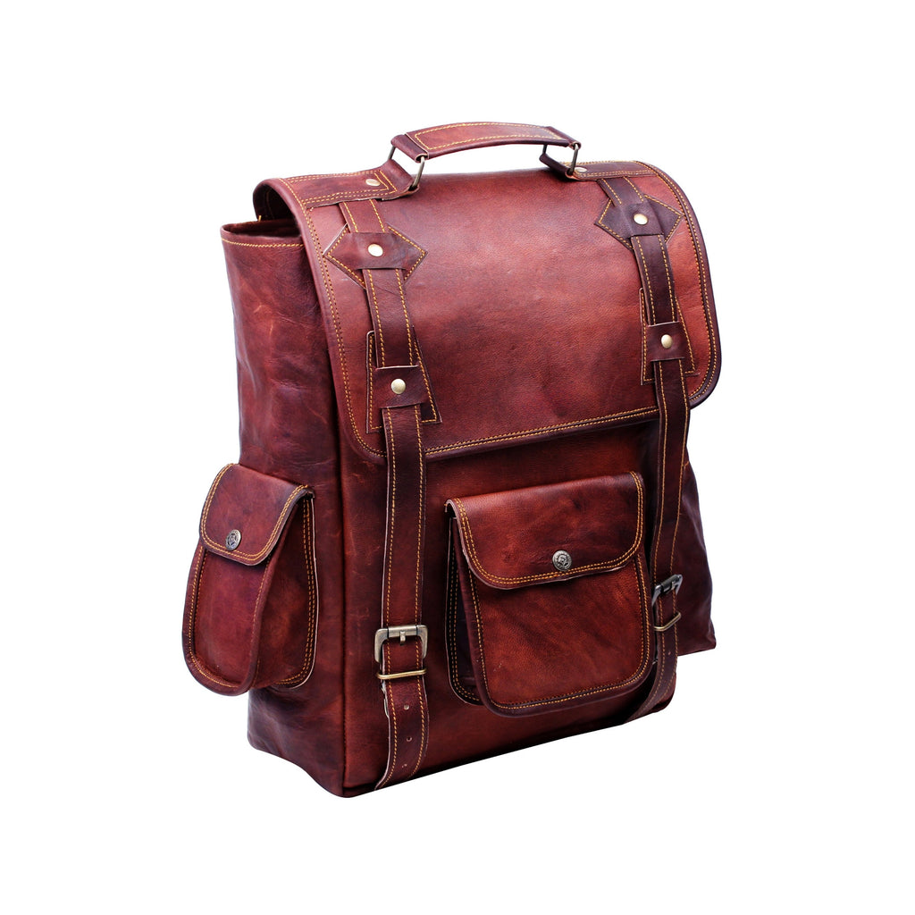 006 Leather Backpack
