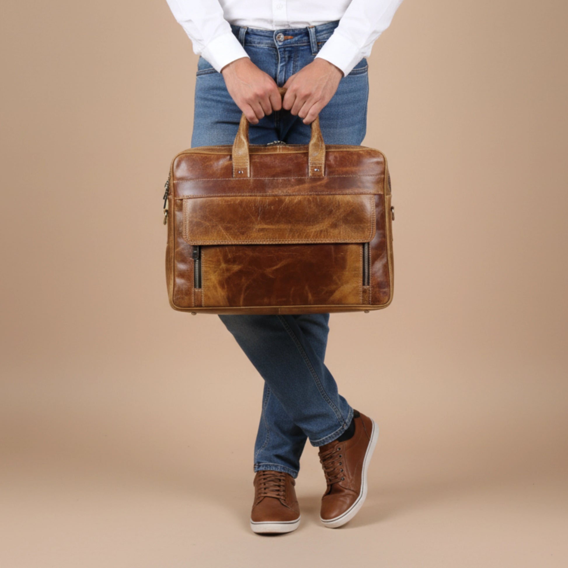 028 Leather Briefcase