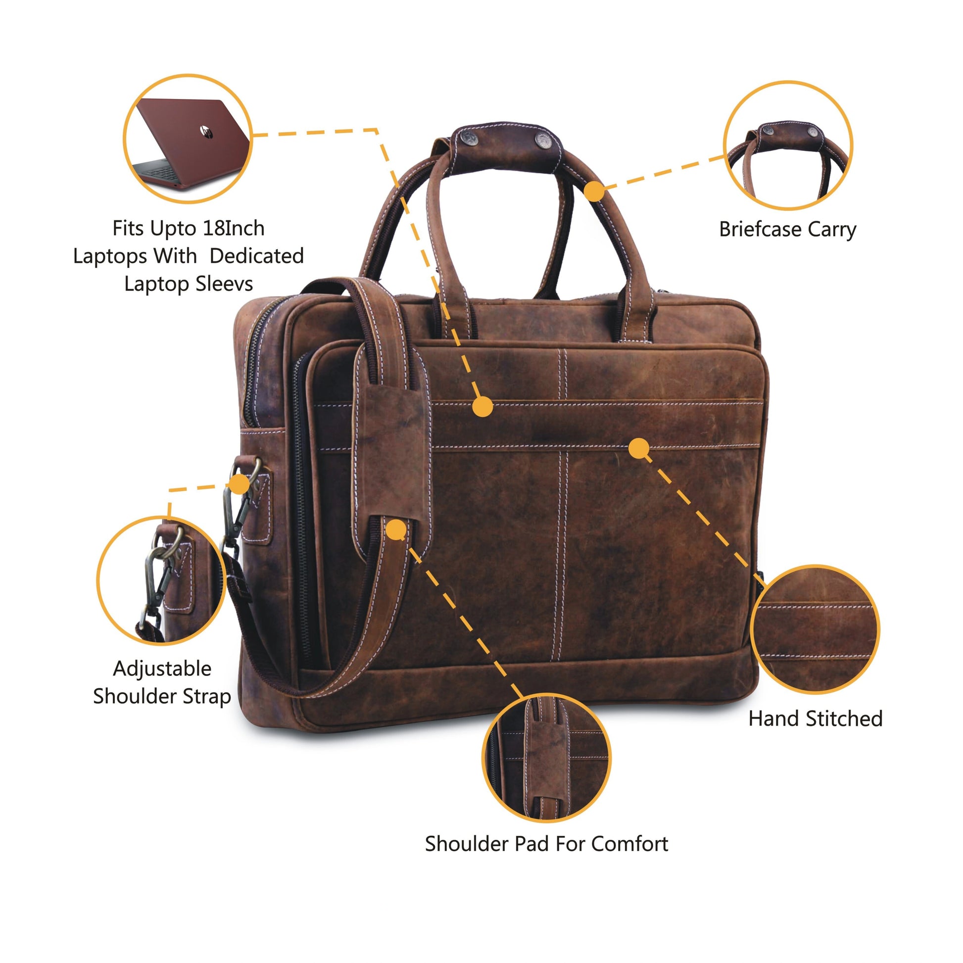 025 Leather Briefcase