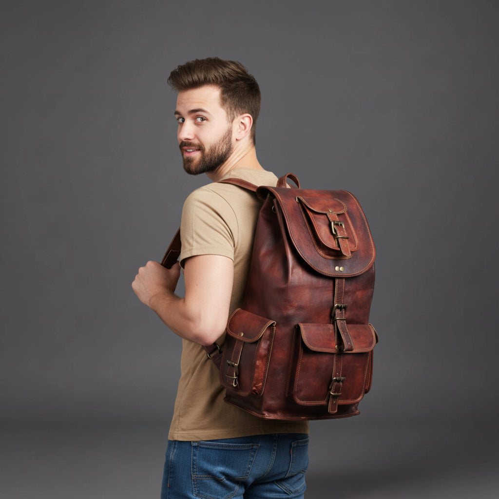 023 Leather Backpack