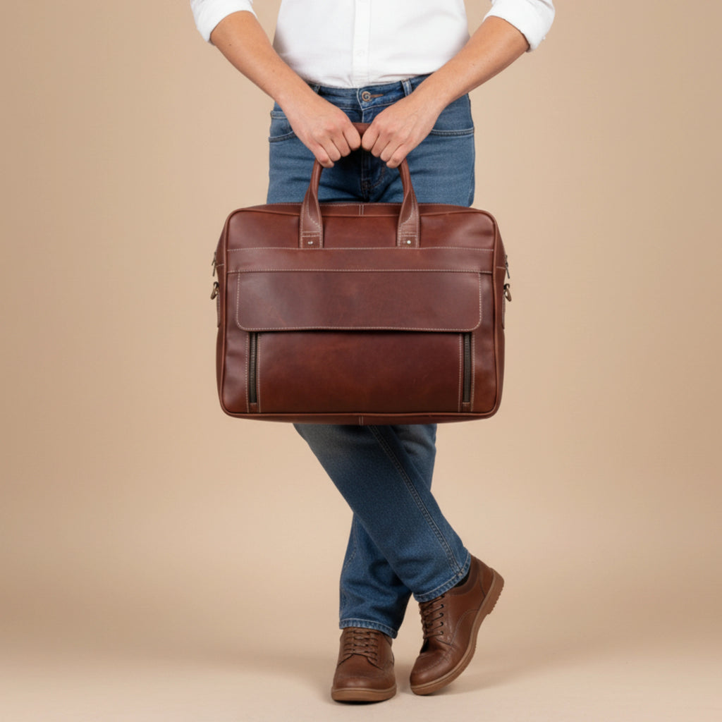 026 Leather Messenger