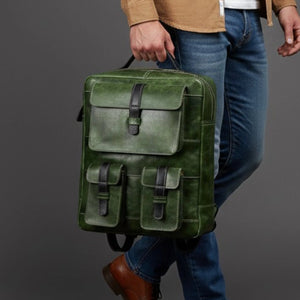 004 Leather Backpack