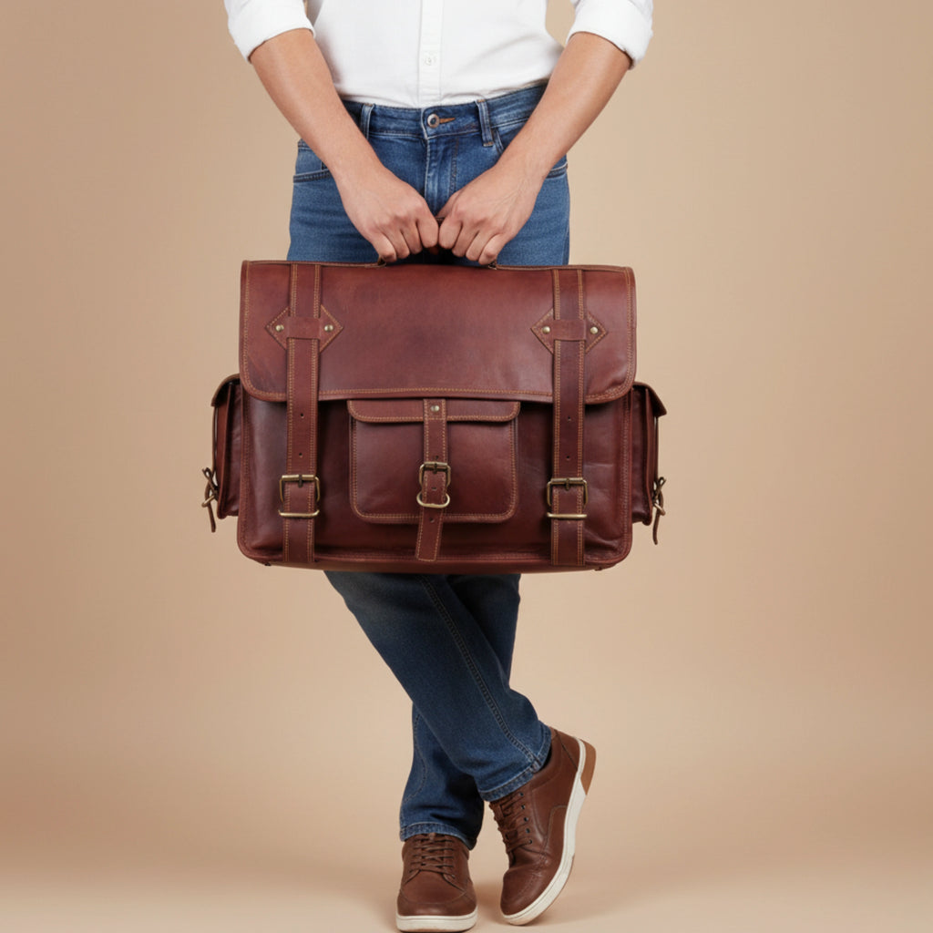 017 Leather Briefcase