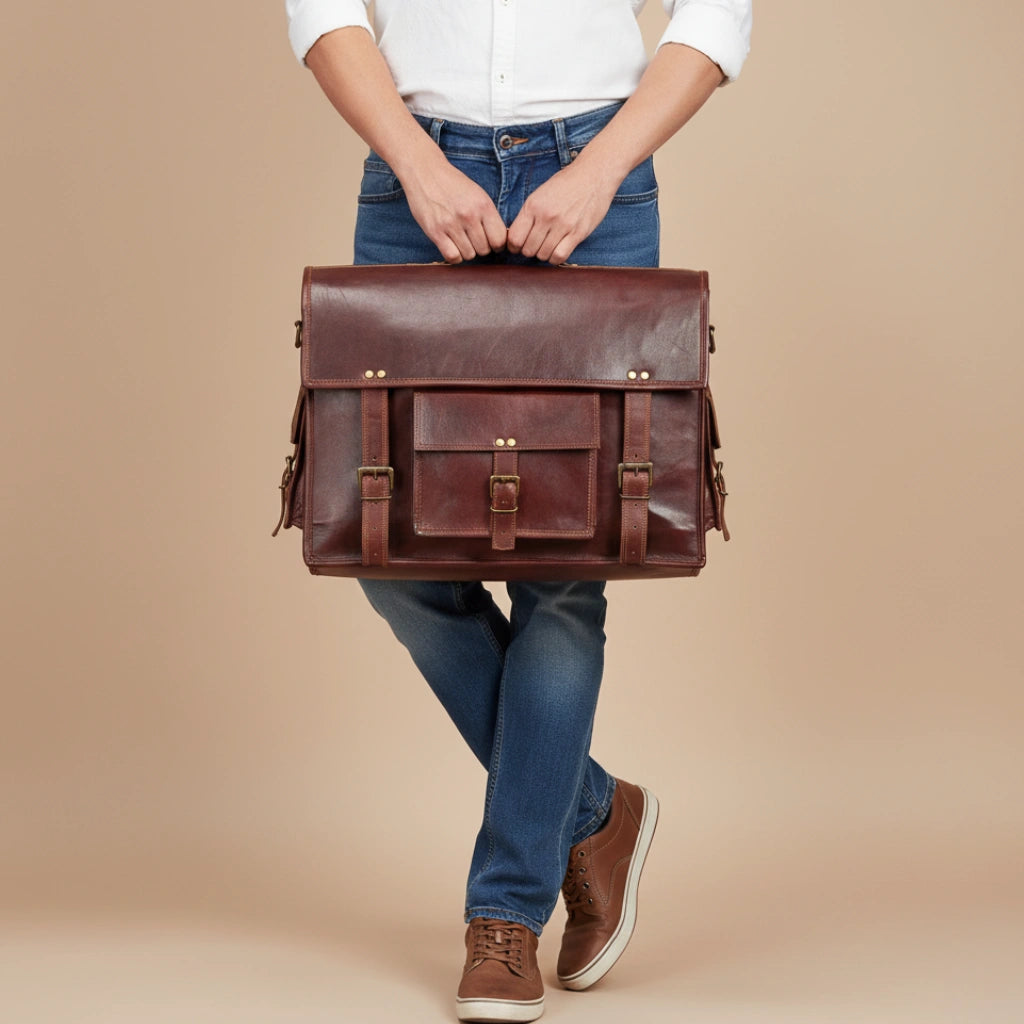 010 Leather Briefcase
