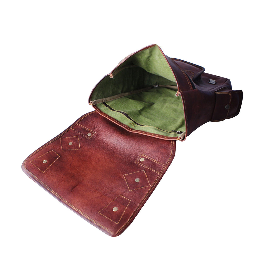 006 Leather Backpack