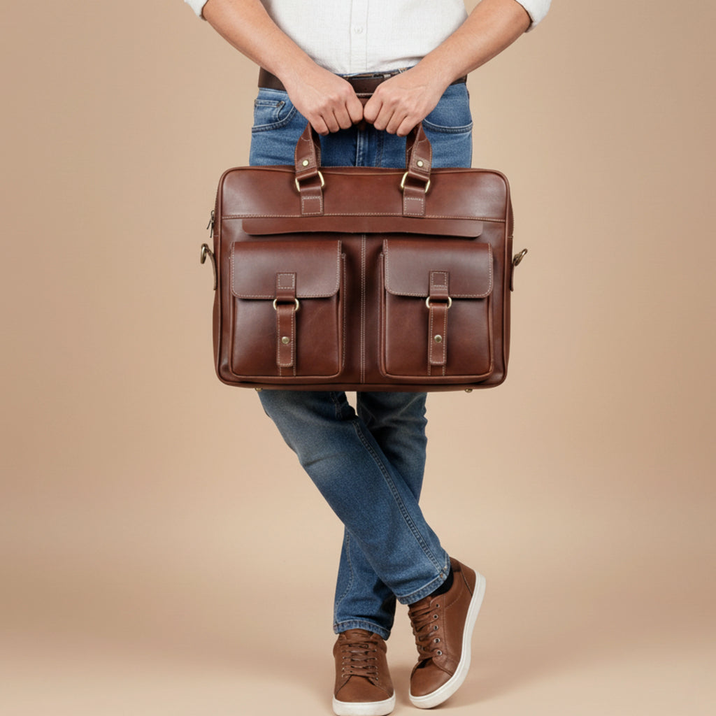 024 Leather Messenger