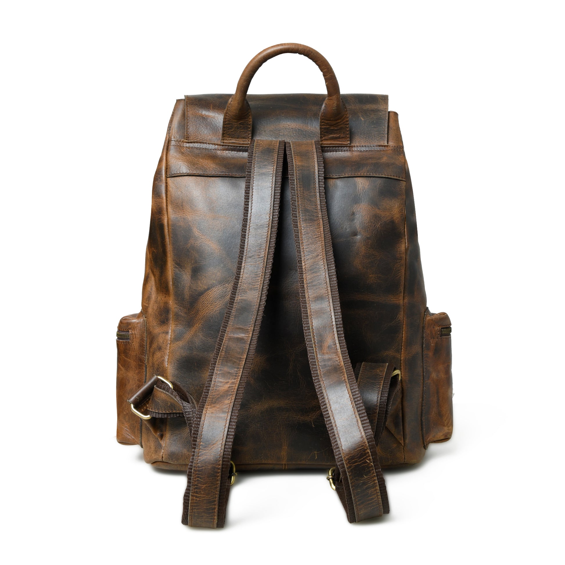 Everest Pro Leather Backpack