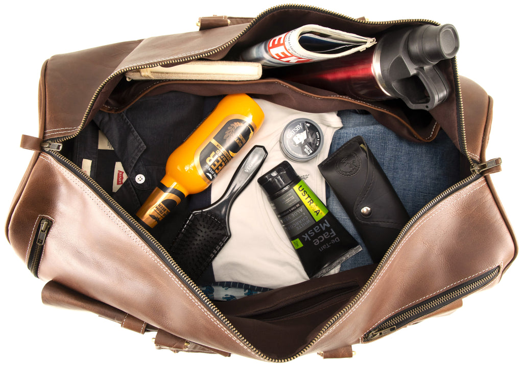 021 Leather Shoe Duffle