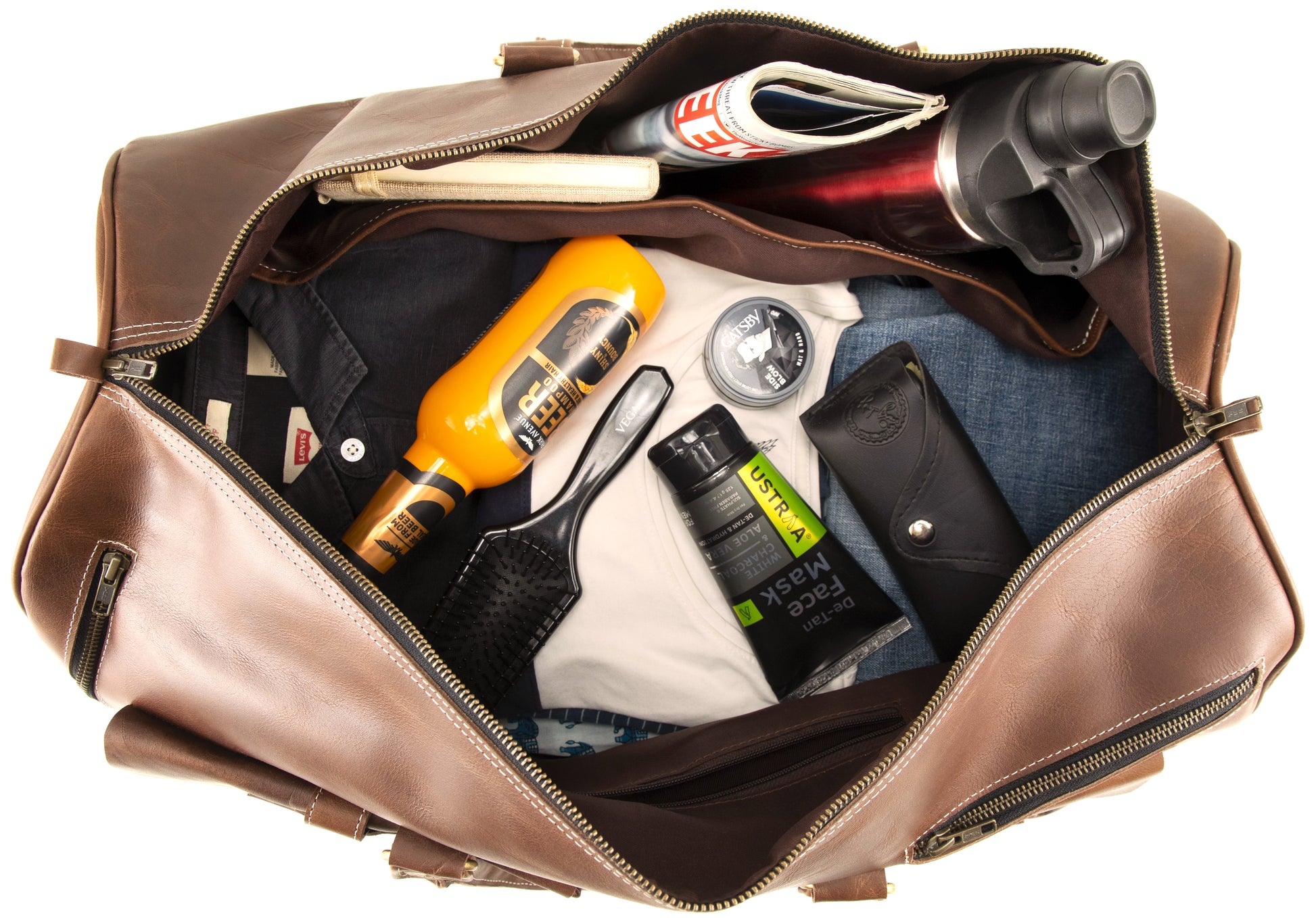 021 Leather Shoe Duffle