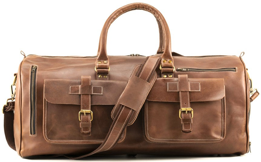 021 Leather Shoe Duffle