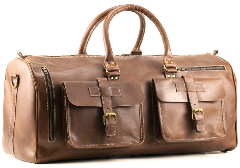 021 Leather Shoe Duffle