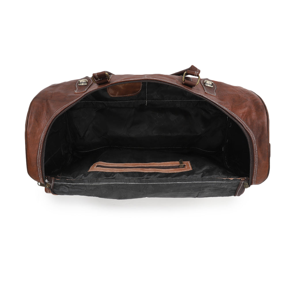 011 Leather Duffel Bag