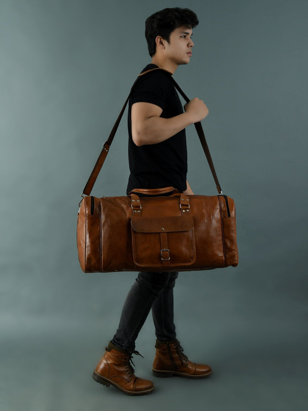Homestead Duffle Bag - IND Leather